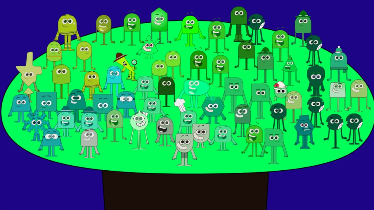 Official Colourblocks Band but style Colourblocks Band Green in colourland @Colourblocksband