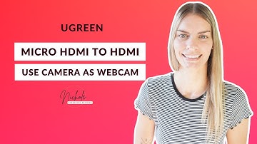 This $14 UGREEN Micro HDMI to HDMI Will Blow Your Mind! Use Your Camera As A Pro Webcam.