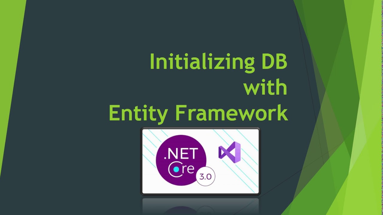 1.1 Creating with Entity Framework Core in ASP.net انشاء داتا بيز ...