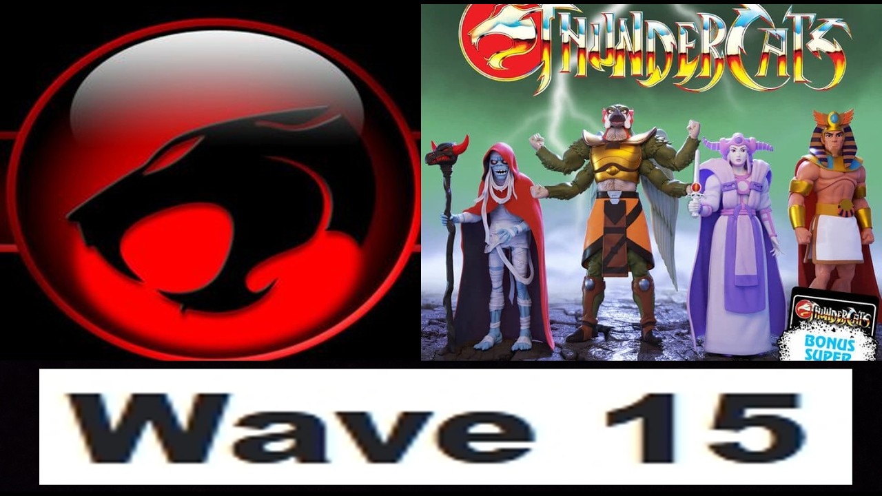 SUPER 7 ULTIMATES WAVE 15 TUNDERCATS Zaxx, Jagara, Wizz-Ra, and