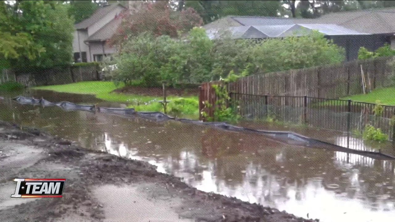 newspaper mockup Could raw sewage be leaking into backyards behind new development?