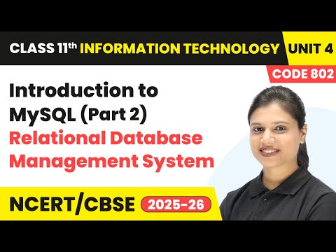 Introduction to MySQL