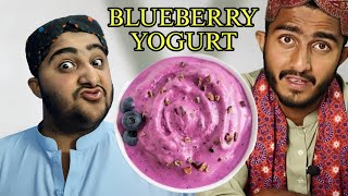 Tribal People Try Frozen Blueberry Greek Yogurt For The First Time