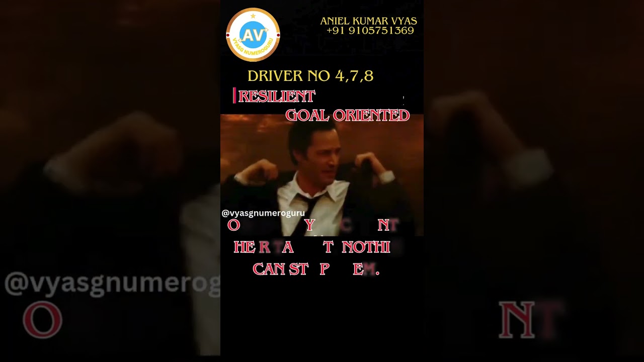 Mulank 4, 6 & 8 Powerhouse Connection | Vyasgnumeroguru | Numerologist | Healer | Aniel Kumar Vyas