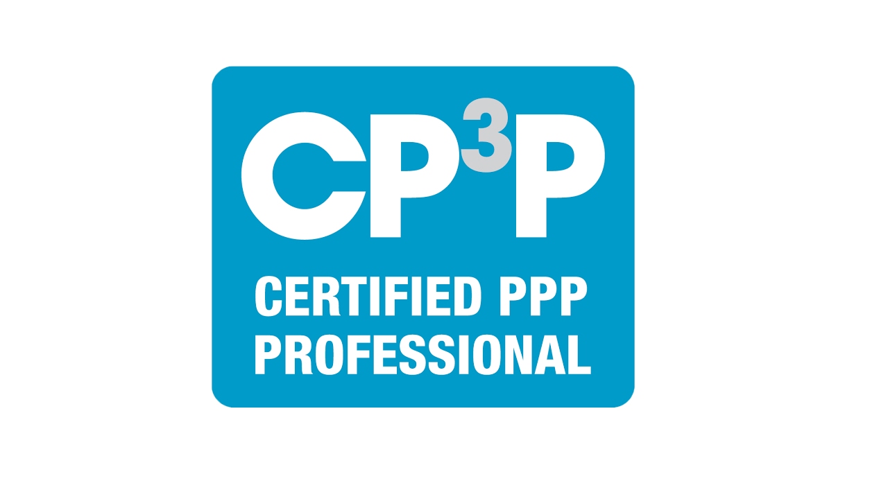 CP³P - Certified PPP Professional - Jyoti Bisbey (World Bank)