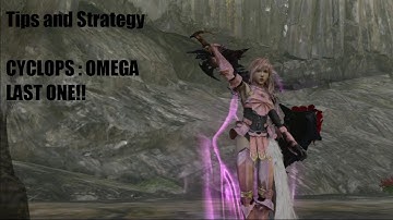 Final Fantasy 13 Lightning Returns CYCLOPS OMEGA Last One Battle Strategies and Tips 5 STAR