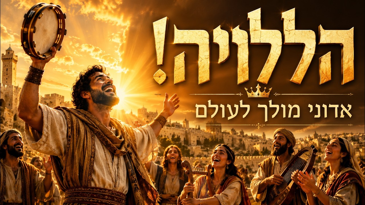 הללויה אדוני מולך לעולם