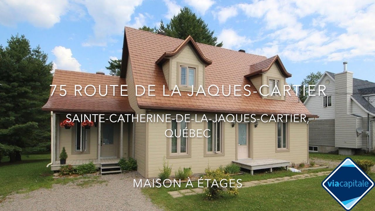 Imposante résidence à vendre à SainteCatherinedelaJaquesCartier