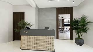 Amenagement Bureau Temara. Architectural Animation Studio.k-W