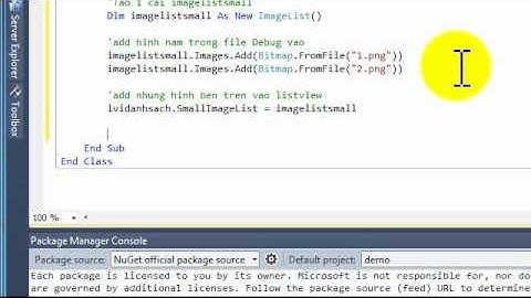 How to make ImageList for ListView in VB.NET.mp4