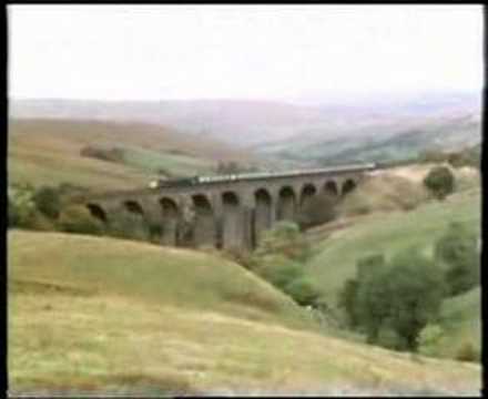 Blue Peter TV on the Settle & Carlisle Railway
