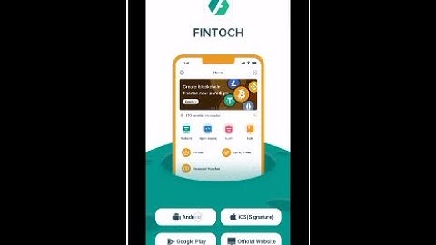 How to instal Fintoch App