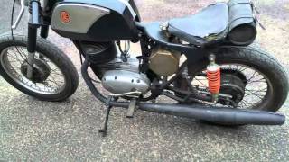 Jawa Cz 250 type 485 Brat/Bobber single cylinder