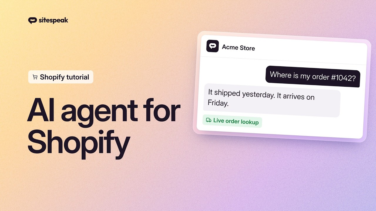 How to Add an AI Chatbot to Your Shopify Store (Step by Step)