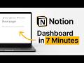 How to Build a Notion Dashboard Without Feeling Overwhelm