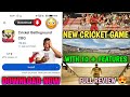 New Cricket Game! CBG Cricket Game Finally  With Existing Features! Release Date Confirm Full Review