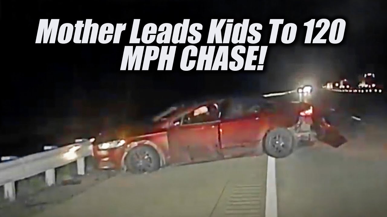 Terrifying: Mother Leads 120 MPH High-Speed Chase with Kids in Car ...