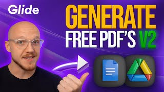 🎓 Glide Tutorial - Create PDF's In Glide 2.0 (NEW Method)