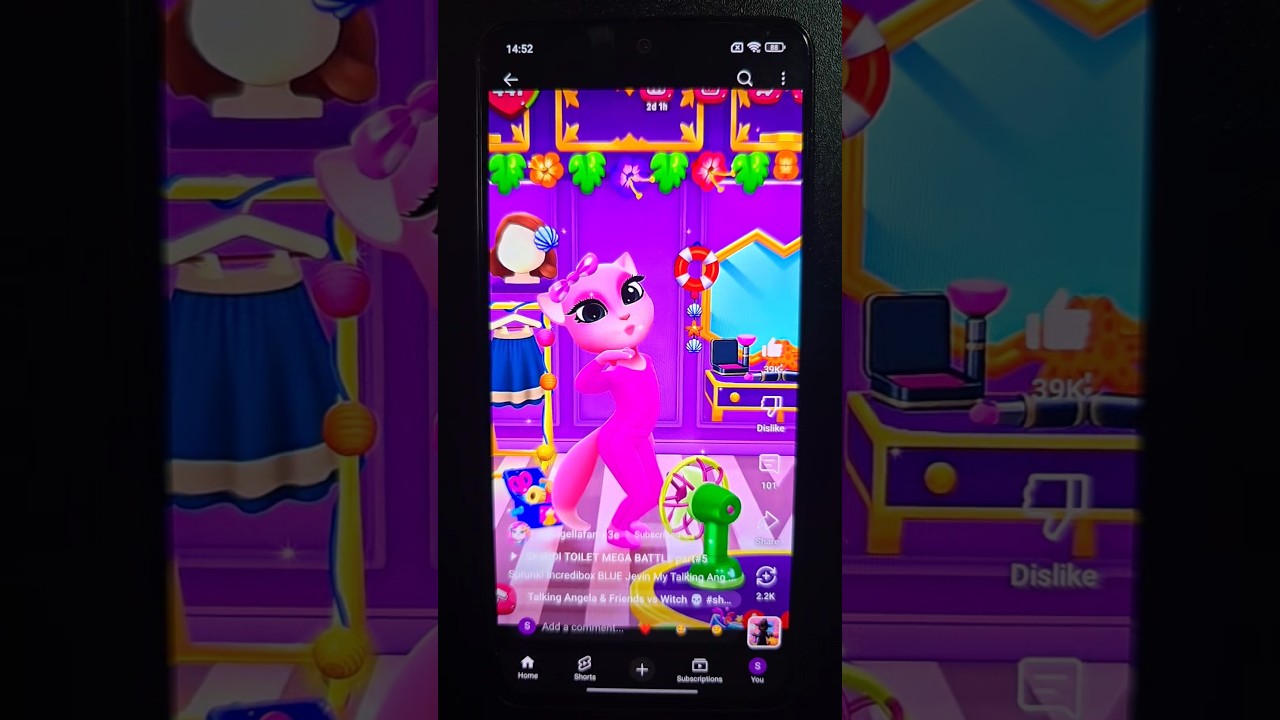 Sprunki Rosa Pinki My Talking Angela 2 