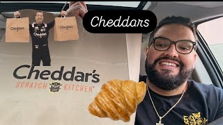 Cheddars Mukbang | Honey Butter Croissants | Jumbo Buffalo Shrimp | Monte Cristo | Kansas City
