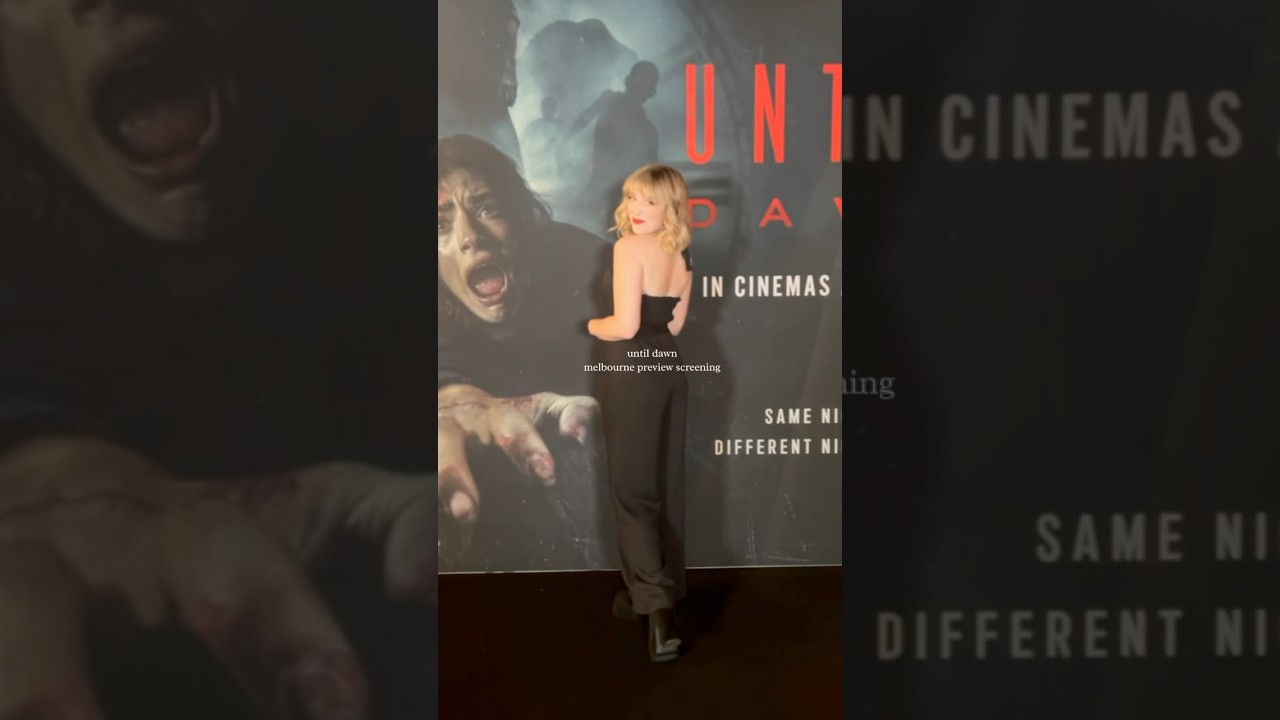 #UntilDawnMovie melbourne premiere ❤️