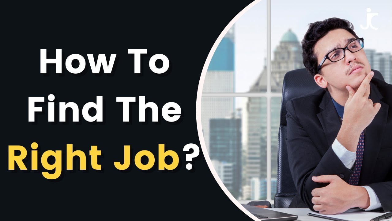how to find suitable job for me job