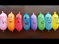 Making Crunchy Slime with Funny Balloons #3