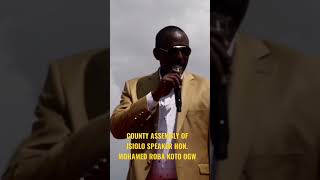 County Embly Of Isiolo Speaker Hon. Mohammed Roba Koto Ogw