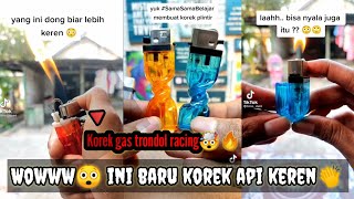 Cara membuat korek api trondol racing dan korek api plintirr yg keren