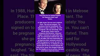 They Fired Her For Getting Pregnant Her Response Made Legal History. Hunter Tylo#stories #hollywood