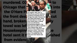 The Hotel Receipt That Proved OJ Simpson Was Lying in 1994 That Prosecutors Hid From the Jury