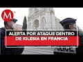 Atentado terrorista deja tres muertos en iglesia católica de Niza, Francia