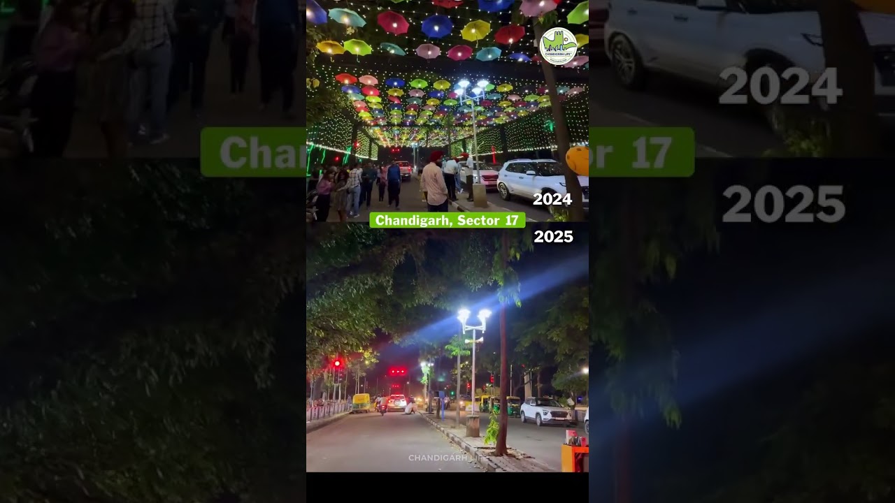 No Diwali Lights at Sector 17 Chandigarh 2025 😲✨