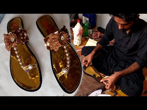 Beautiful Ladies Shoes Designs I Making Shoes by