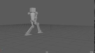 Robot Walk Cycle.