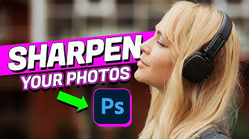 2 Powerful Ways To SHARPEN Photos! Photoshop Tutorial