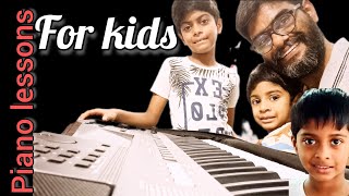 Piano lesson 3 for kids & beginners|At faith & grace music academy|By Rodger sir|on 3 black keys