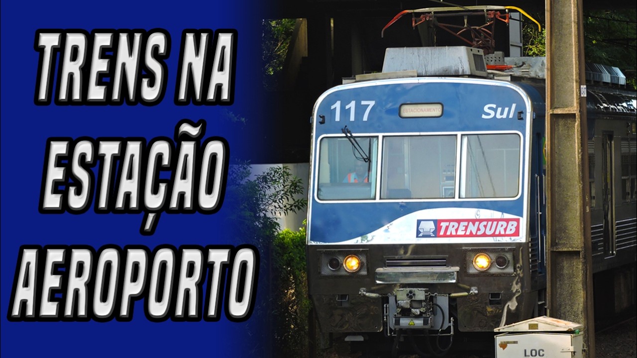 Trensurb 2026 / Trens na Estação Aeroporto