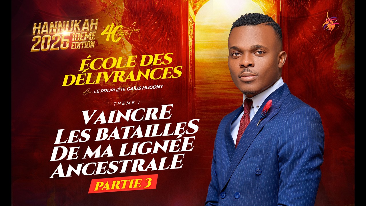 JOUR 43 : ÉCOLE DES DELIVRANCES AVEC LE PROPHÈTE GAIUS HUGONY