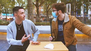 Im Too Busy To Be Vegan | Vegan Activist Challenges Meat Eater