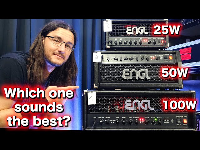 B.O.T.A. - ENGL Fireball 25 vs Screamer 50 vs Fireball 100 - YouTube
