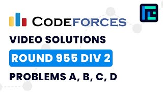 Famous Codeforces Round 955 | Video Solutions - A to D | by Abhinav Kumar | TLE Eliminators Net Worth
