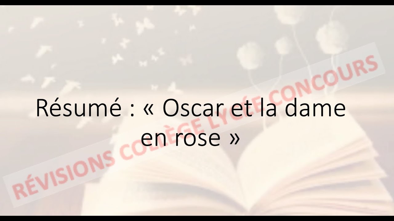 Oscar et la dame en rose - YouTube