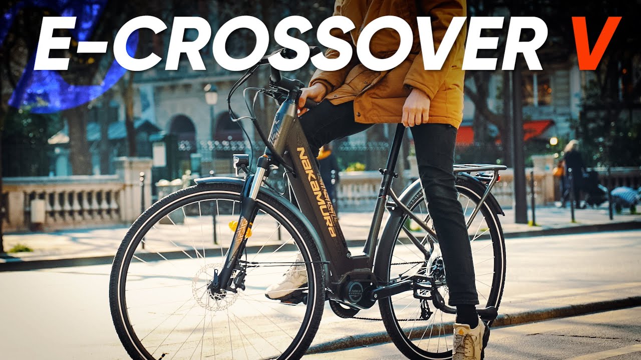 Test du Nakamura e-Crossover V : le vélo de ville d'INTERSPORT est-il TROP  CHER ? - YouTube