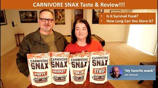 Celebrity Is it any good? Carnivore Snax Tasting/Review! Good For Hiking & Camping? #snacks #steak #carnivore Profile