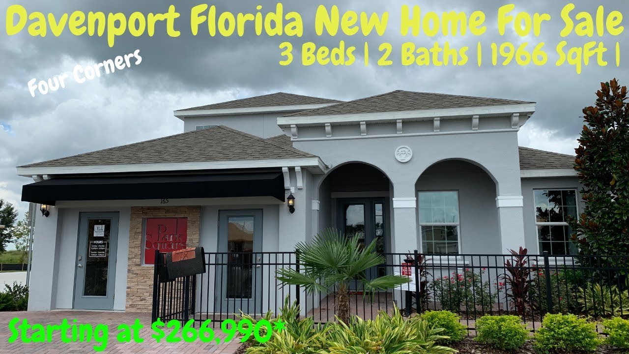 Davenport Florida New Home For Sale Margate II Model by Park Square