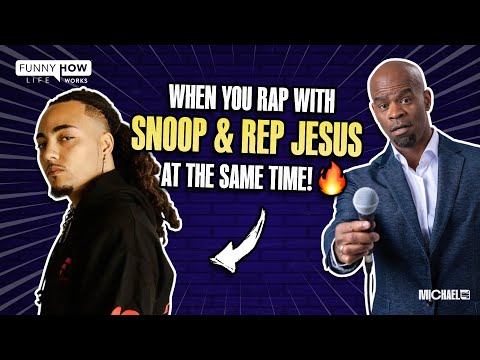When You Do A Song With Snoop (w/ Rap Artist Steven Malcolm) Part 1 | Michael Jr.