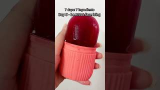 beetroot face icing for glowing skin 😍 #beauty #skincareroutine #faceicing #ice #beetroot #skincare