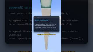 Stop Using appendChild() in Modern JS! ⚡ #Shorts
