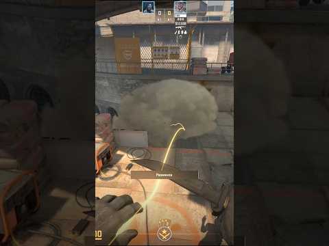 Лучший раскид всего Б сайта с воды на карте Overpass CS2 #cs #csgo #cs2 #counterstrike #кс2 ##shorts